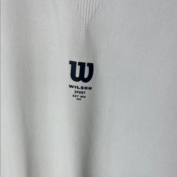 Wilson Men's Cream Short Sleeve Tee - Picture 2 of 3